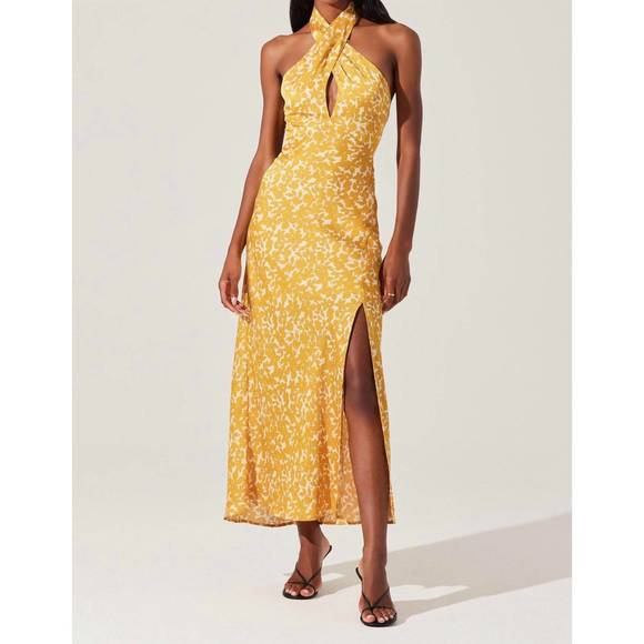 ASTR Dresses & Skirts - NEW ASTR marissa midi dress in marigold